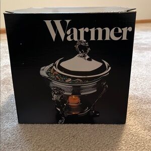Vintage Silver-Plated Food Warmer from Leonard-in original box!